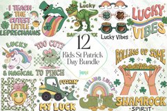 Kids St Patrick Day Png Bundle Product Image 1