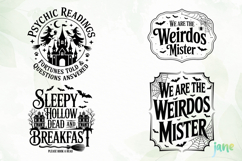 Halloween Vintage Sign SVG Product Image 1