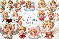 Valentine’s Day Cupid Sublimation Product Image 1