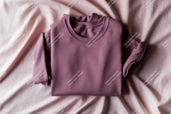 Mauve sweatshirt mockup Product Image 1