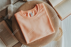 Peach sweatshirt apparel mockup Product Image 1