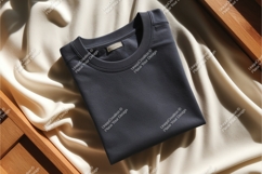Gray sweatshirt apparel mockup Product Image 1
