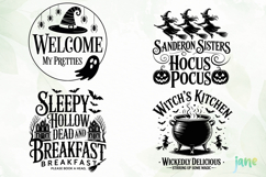 Halloween Vintage Sign SVG Product Image 1