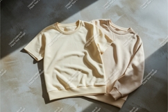 Two short sleeve shirts mockup Product Image 1