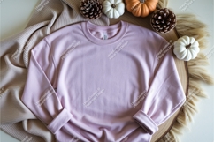 Pink sweatshirt mockup Product Image 1