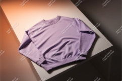 Blue sweatshirt mockup Product Image 1