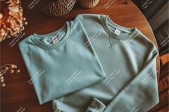 Green sweatshirt mockup Product Image 1