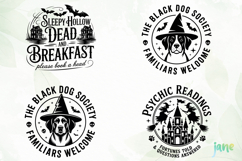 Halloween Vintage Sign SVG Product Image 1