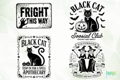 Halloween Vintage Sign SVG Product Image 1