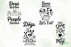 Funny Cat And Dog Themed Kitchen Towel Product Image 1