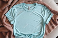 Baby bodysuit with booties mockup Product Image 1