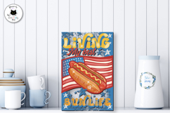 Vintage Americana Sublimation Designs | Retro Food PNG Product Image 3