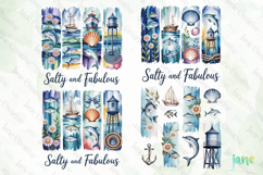 Fisherman Brushstroke Clipart Product Image 1