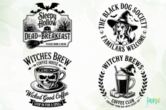 Halloween Vintage Sign SVG Product Image 1