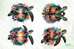 Sunset Sea Turtle Product Image 1