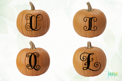 Pumpkin Letter Decals Sublimation Product Image 1