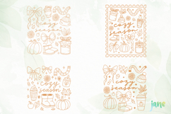 Coquette Cozy Season SVG Sublimation Product Image 1