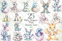 Baby Dragon With Bunny Ears Bundle Product Image 1