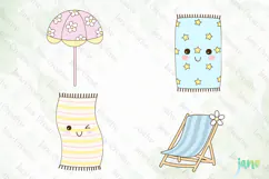 Retro Summer Pool Party SVG PNG Clipart Product Image 1