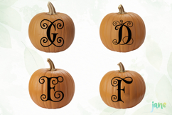 Pumpkin Letter Decals Sublimation Product Image 1
