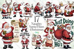 Santa Claus Christmas Sublimation Product Image 1