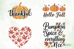 Fall SVG Sublimation Product Image 1
