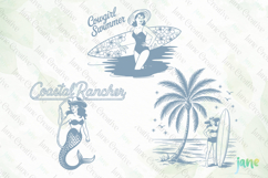Coastal Cowgirl Svg Sublimation Product Image 1