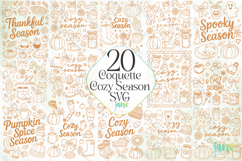 Coquette Cozy Season SVG Sublimation Product Image 1