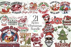 Retro Christmas Bundle Sublimation Product Image 1