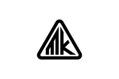 MK logo design Product Image 1