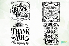 Halloween Vintage Sign SVG Product Image 1