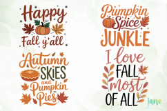 Fall SVG Sublimation Product Image 1
