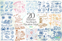 Summer Sea Beach Vacation Trips Bundle Product Image 1