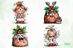 Christmas Characters Clipart Product Image 1
