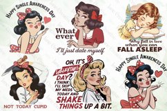 Funny Anti-Valentine Sublimation Clipart Product Image 2