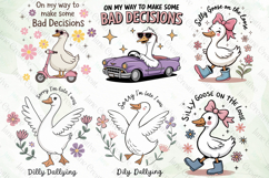 Funny Goose Meme Sublimation Clipart Product Image 2