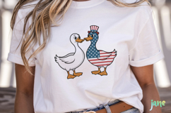 4th Of July Goose SVG PNG Product Image 2