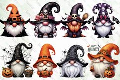 Halloween Gnome Sublimation Clipart Product Image 2