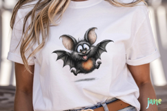 Quirky Bat Clipart Sublimation Product Image 2