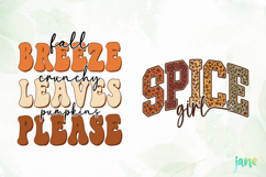 Retro Fall Thanksgiving PNG Clipart Product Image 1