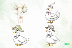 Vintage Goose Clipart Product Image 1