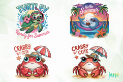 Summer Animal Clipart Product Image 1