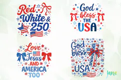 Coquette 4th of July Png Clipart Product Image 1