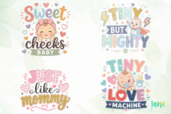 Newborn Baby Shower Clipart Product Image 1