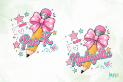 Pre-K, Kindergarten Back To School Png Product Image 1