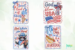 Coquette 4th of July Png Clipart Product Image 1