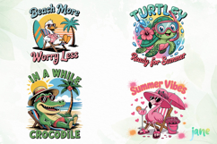 Summer Animal Clipart Product Image 1