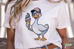 4th Of July Goose SVG PNG Product Image 2