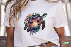 Sunset Sea Turtle Product Image 2