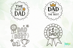 Best Dad Ever Png Clipart Product Image 1